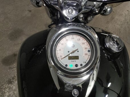 2009 Yamaha XVS1100, чёрный, 485000 рублей, вид 4