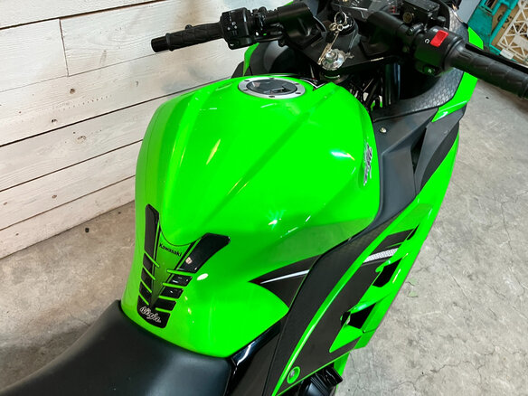 2014 Kawasaki Ninja 250R, зелёный, 399000 рублей - вид 12