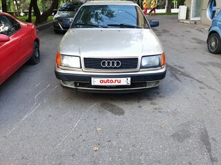 1992 Audi 100 IV (C4), золотистый, 275000 рублей, вид 1