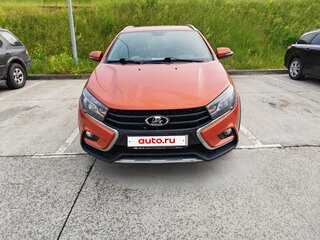 2019 Lada (ВАЗ) Vesta SW Cross I, оранжевый, 890000 рублей, вид 1