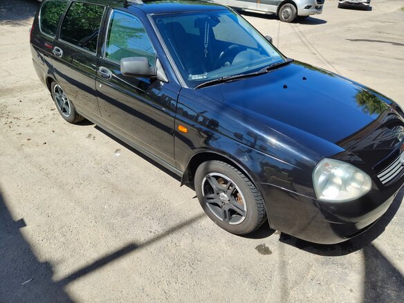 2010 Lada (ВАЗ) Priora I, чёрный, 355000 рублей - вид 2