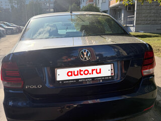 2016 Volkswagen Polo V Рестайлинг, синий, 1200000 рублей, вид 3