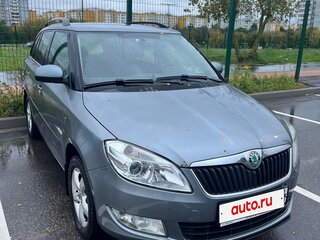2012 Skoda Fabia II Рестайлинг, серый, 630000 рублей, вид 4