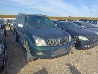2007 Toyota Land Cruiser Prado 120 Series, зелёный, 1841000 рублей, вид 2