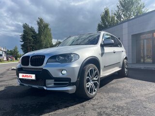 2008 BMW X5 4.8i II (E70), серебристый, 1550000 рублей, вид 1