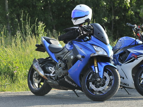 2015 Suzuki GSX-S 1000 F, синий, 760000 рублей, вид 1