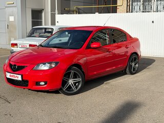 2008 Mazda 3 I (BK) Рестайлинг, красный, 420000 рублей, вид 1
