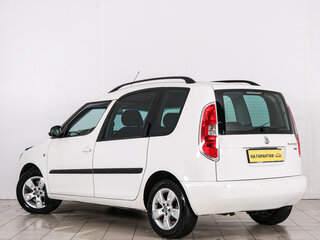 2009 Skoda Roomster I, белый, 599000 рублей, вид 4