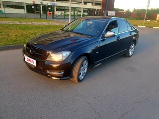 2007 Mercedes-Benz C-Класс 200 III (W204), чёрный, 1050000 рублей, вид 1
