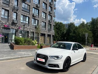 2011 Audi A6 IV (C7), белый, 1695000 рублей, вид 2