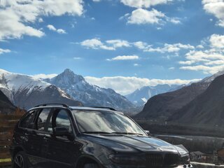 2004 BMW X5 3.0i I (E53) Рестайлинг, чёрный, 1000000 рублей, вид 1
