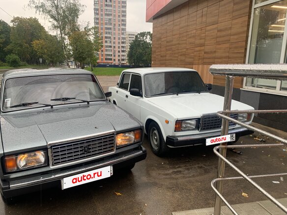 2005 Lada (ВАЗ) 2107, белый, 220000 рублей - вид 6