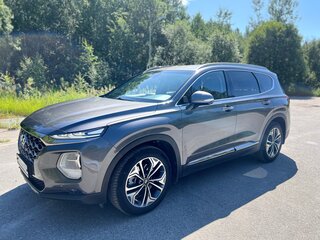 2020 Hyundai Santa Fe IV, серый, 3350000 рублей, вид 1
