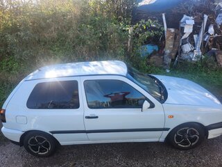 1996 Volkswagen Golf III, белый, 200000 рублей, вид 2