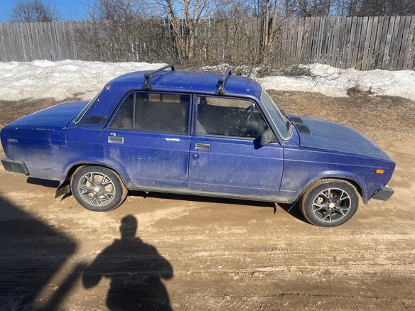2002 Lada (ВАЗ) 2105, голубой, 110000 рублей - вид 1