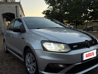 2016 Volkswagen Polo V Рестайлинг, серебристый, 1150000 рублей, вид 4