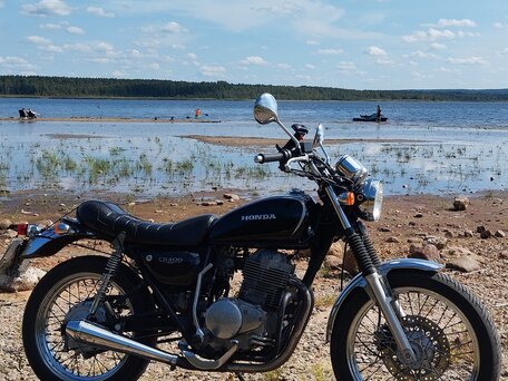 2004 Honda CB 400SS, чёрный, 255000 рублей, вид 1