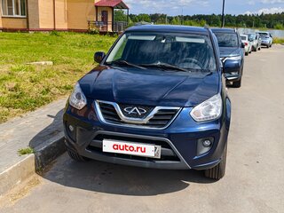 2013 Chery Tiggo (T11) I Рестайлинг (FL), синий, 400000 рублей, вид 1