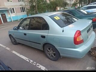 2008 Hyundai Accent ТагАЗ II, серебристый, 500000 рублей, вид 5