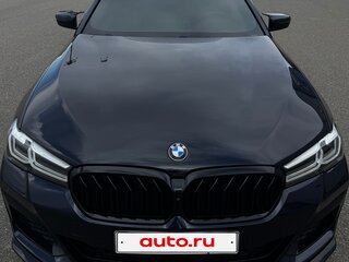 2021 BMW 5 серии Long 530Li VII (G30/G31/G38) Рестайлинг, синий, 4850000 рублей, вид 4