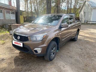 2012 SsangYong Actyon Sports II, коричневый, 800000 рублей, вид 1