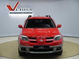 2004 Mitsubishi Outlander I, красный, 405000 рублей, вид 2