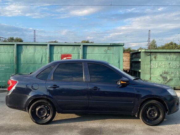 2012 Lada (ВАЗ) Granta I, синий, 300000 рублей - вид 7