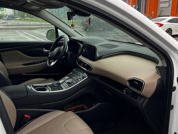 2021 Hyundai Santa Fe IV Рестайлинг, белый, 3649000 рублей - вид 19