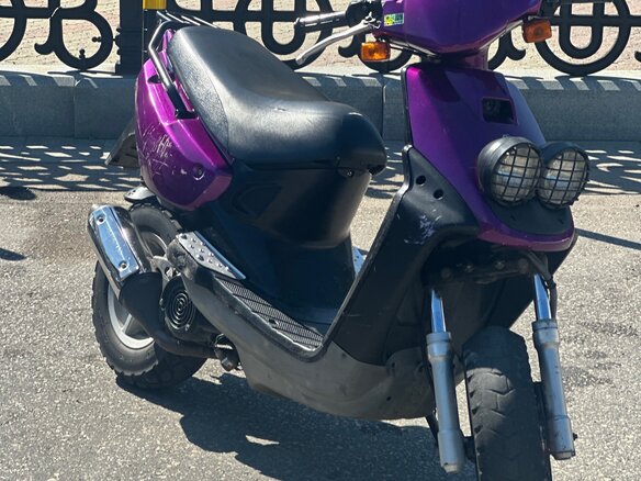 2005 Yamaha BWs, пурпурный, 90000 рублей - вид 7