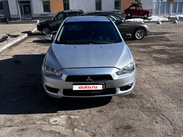 2007 Mitsubishi Lancer X, серебристый, 585000 рублей - вид 2