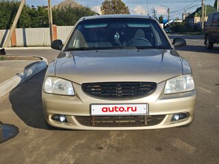 2005 Hyundai Accent ТагАЗ II, бежевый, 330000 рублей, вид 1