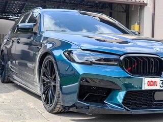 2019 BMW 5 серии 520d xDrive VII (G30/G31/G38), белый, 4300000 рублей, вид 4