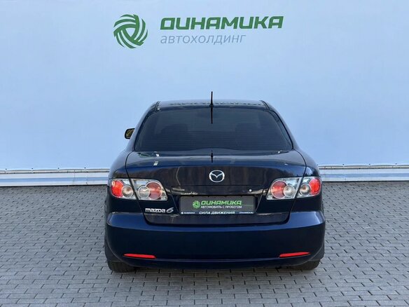 2007 Mazda 6 I (GG) Рестайлинг, синий, 395000 рублей - вид 5