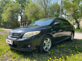 2008 Toyota Corolla X (E140, E150), чёрный, 630000 рублей, вид 3