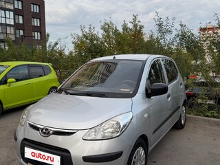 2009 Hyundai i10 I, серебристый, 599000 рублей, вид 1