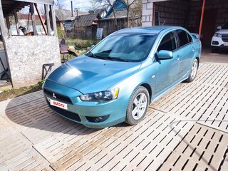 2008 Mitsubishi Lancer X, голубой, 700000 рублей, вид 1