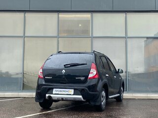 2012 Renault Sandero Stepway I, чёрный, 393000 рублей, вид 4