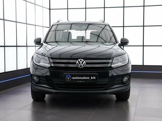 2014 Volkswagen Tiguan I Рестайлинг, чёрный, 1499000 рублей, вид 2