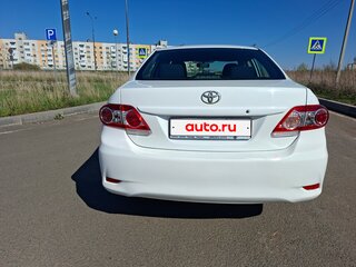 2012 Toyota Corolla X (E140, E150) Рестайлинг, белый, 1150000 рублей, вид 5