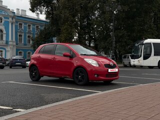 2007 Toyota Yaris II, красный, 520000 рублей, вид 3