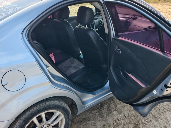 2012 Chevrolet Aveo II, голубой, 650000 рублей - вид 9
