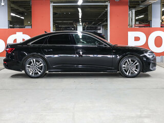 2021 Audi A6 45 TFSI V (C8), чёрный, 3349000 рублей, вид 4