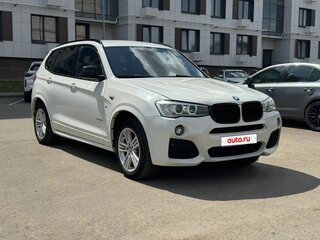 2016 BMW X3 20i xDrive II (F25) Рестайлинг, белый, 1849000 рублей, вид 3