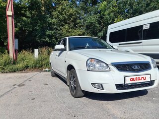 2014 Lada (ВАЗ) Priora I Рестайлинг, белый, 370000 рублей, вид 4