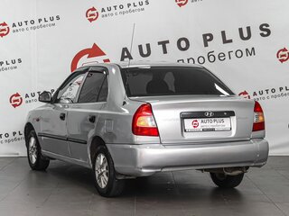 2008 Hyundai Accent ТагАЗ II, серебристый, 339000 рублей, вид 2