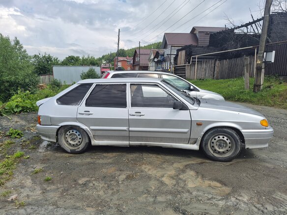 2009 Lada (ВАЗ) 2114, серый, 120000 рублей - вид 3