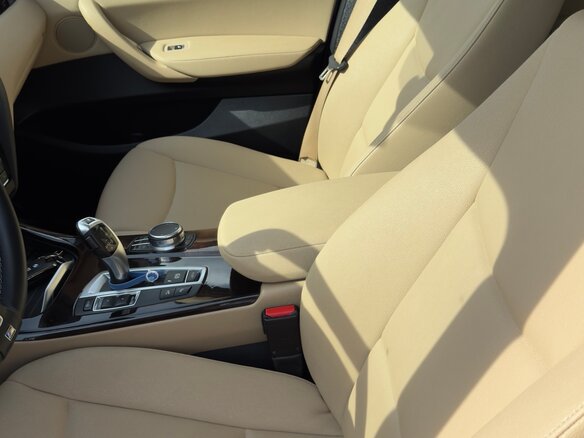 2017 BMW X3 28i xDrive II (F25) Рестайлинг, синий, 2600000 рублей - вид 13