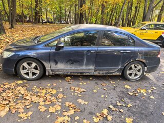 2008 Honda Civic VIII Рестайлинг, синий, 540000 рублей, вид 4