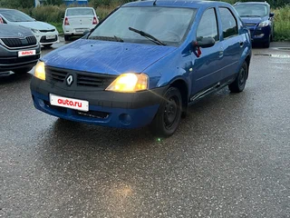 2006 Renault Logan I, синий, 90000 рублей, вид 1