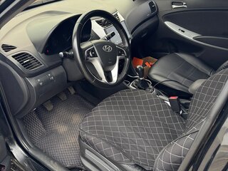 2011 Hyundai Solaris I, чёрный, 500000 рублей, вид 5